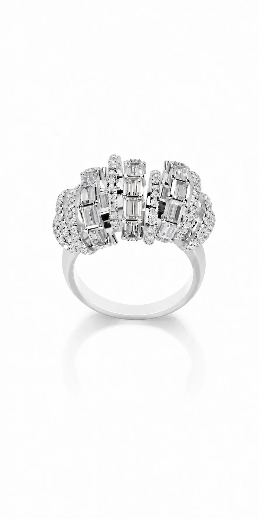 Jolanta Collection 04 — front view of the ring